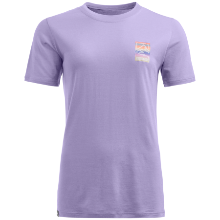 Дамска функционална блуза Ortovox 140 Cool Mtn Gradient Ts лилав Lush Lavender