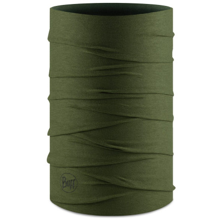 Многофункционален шал Buff Coolnet UV+ тъмно зелен Solid Military
