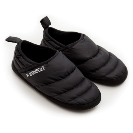Пухени чехли Warmpeace Down Slippers черен