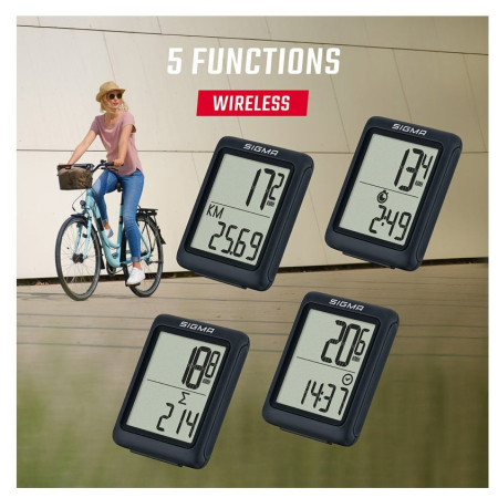 Велосипеден компютър Sigma BC 5.0 WL ATS