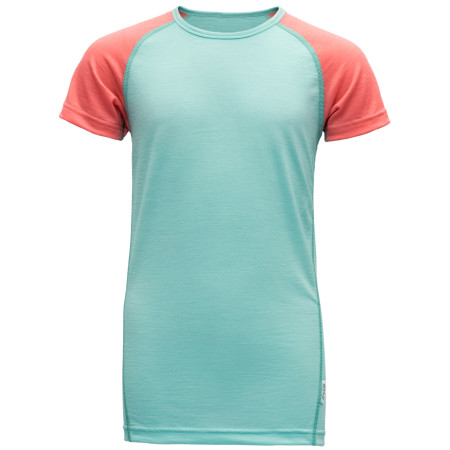 Детска тениска Devold Breeze Junior T-Shirt (2019) светло син Aruba