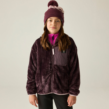 Детски суитшърт Dare 2b Powder Fleece Hucklbr/PkHz
