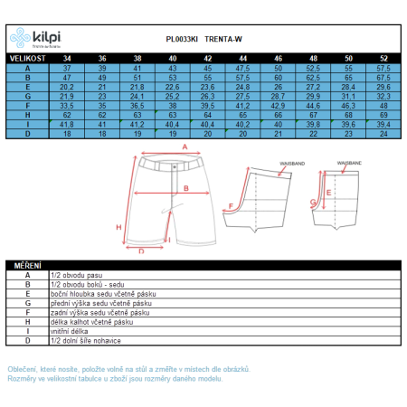 Дамски 3/4 панталон Kilpi Trenta-W