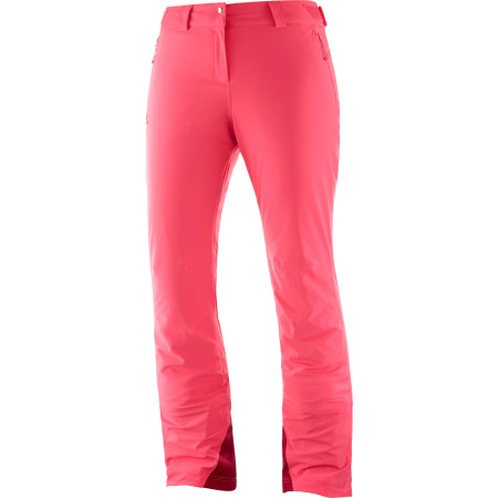 Дамски ски панталони Salomon Icemania Pant W розов CalypsoCoral