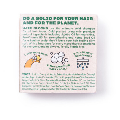 Шампоан Totally Solid Solid Shampoo - Sweet Orange & Bergamot