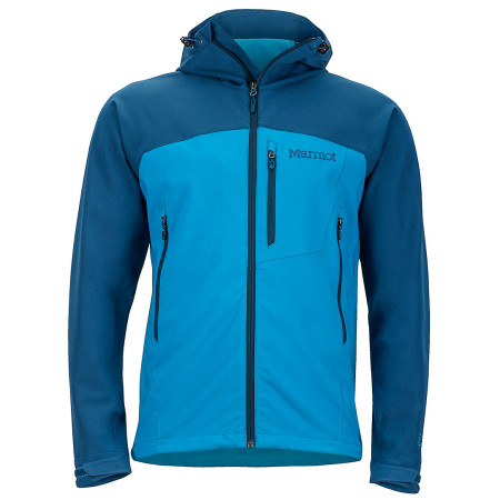 Мъжко яке Marmot Estes Hoody син TurkishTile/Denim