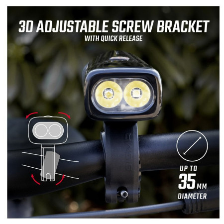 Комплект светлини Sigma Buster 1100 + Buster RL 150