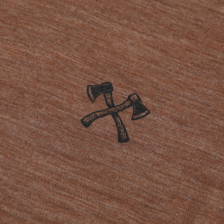 Мъжка тениска Zulu Merino Timber 160 Short Comfy