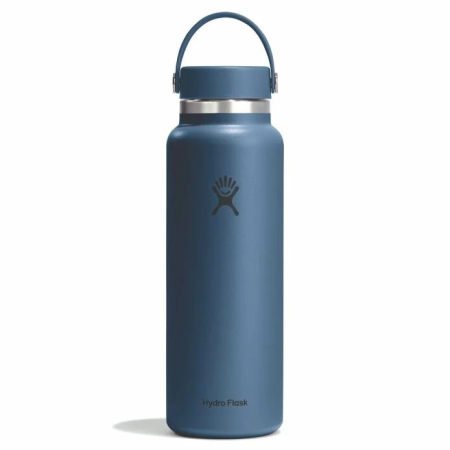 Термос Hydro Flask 40 Oz Wide Flex Cap тъмно син Harbor Blue