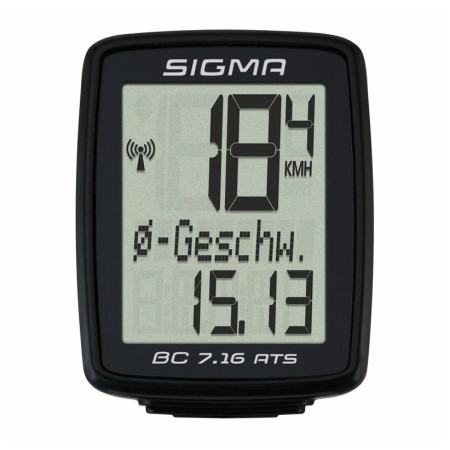 Велосипеден компютър Sigma BC 7.16 ATS безжичен