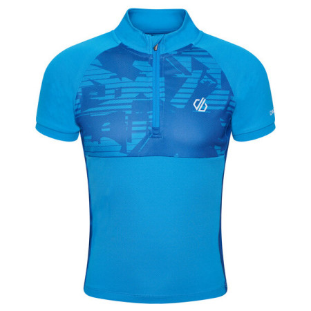 Детска колоездачна фланелка Dare 2b Go Faster II Jrsy син