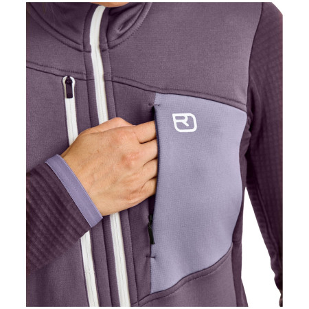Дамски функционален суитшърт Ortovox Fleece Grid Jacket W