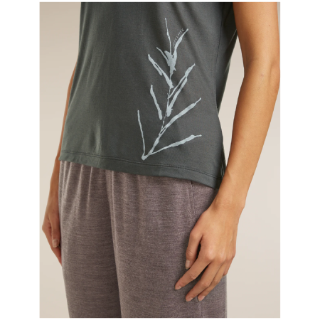 Дамска функционална блуза Icebreaker Merino Blend Core SS Tee Panax