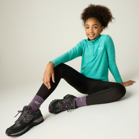 Детски суитшърт Regatta Hot Shot Marl Turquoise