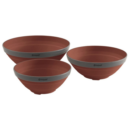 Комплект купи Outwell Collaps Bowl Set кафяв Terracotta