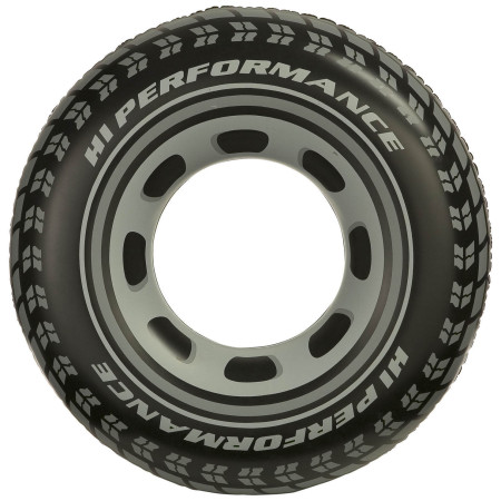 Кръгъл надуваем дюшек Intex Giant Tire Tube 59252NP черен
