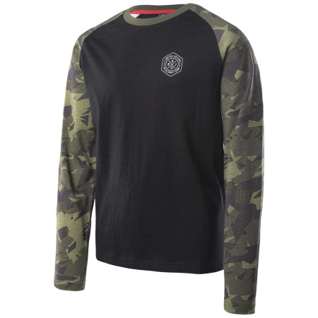 Детска тениска Bejo Rick Ls Jrb черен