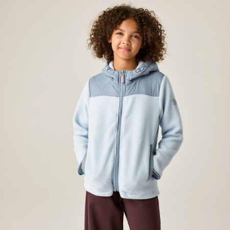Детски суитшърт Regatta Myla Hybrid Jacket DuskBluSky