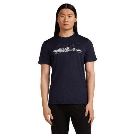 Мъжка тениска Icebreaker Men Merino 150 Tech Lite SS Tee The Peaks