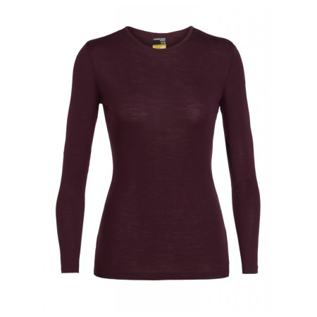 Дамска тениска Icebreaker Women`s 175 Everyday LS Crewe (2018) лилав Velvet