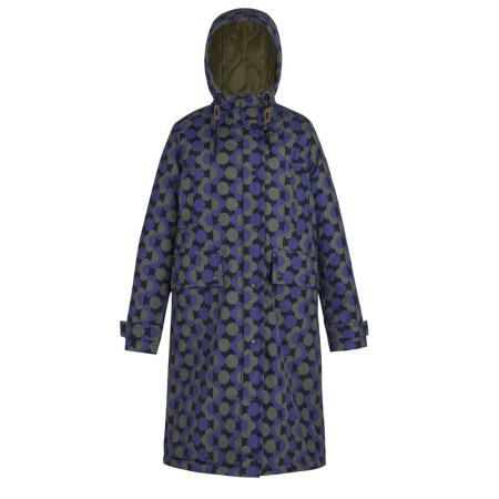 Дамско яке Regatta Orla Long Length WP син/черен FrFlBl(DkOl)