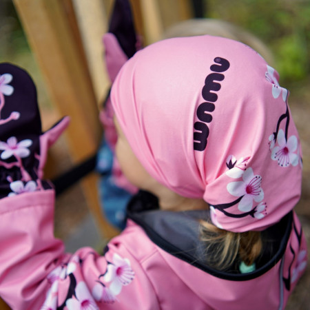 Детски многофункционален шал WAMU Pink