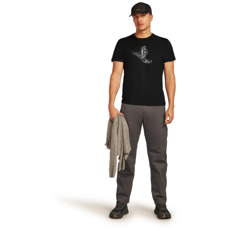 Мъжка тениска Icebreaker Merino 150 Tech Lite Skiing Yeti