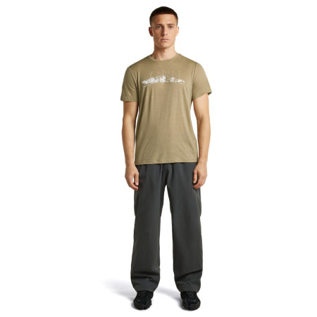 Мъжка тениска Icebreaker Men Merino 150 Tech Lite SS Tee The Peaks
