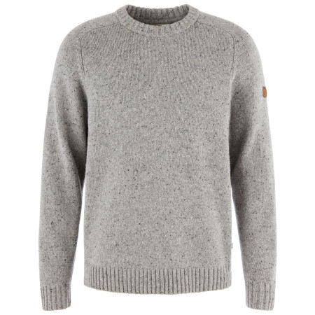 Мъжки пуловер Fjällräven Övik Neps Knit Sweater M сив Light Beige
