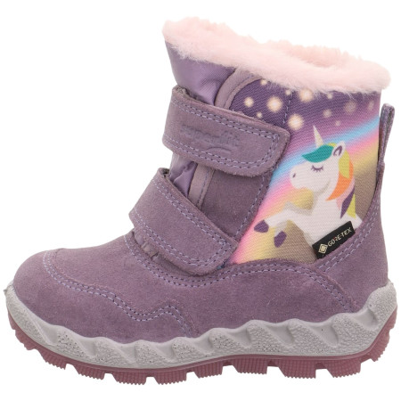 Детски зимни ботуши Superfit Icebird Lila/Rosa