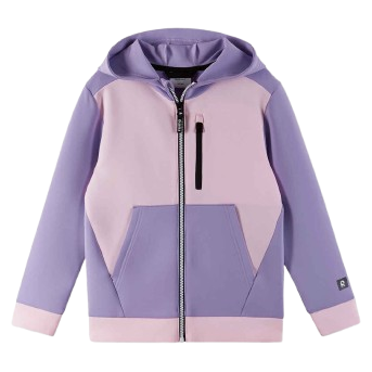 Детски суитшърт Reima Lupsakka лилав Blooming Lilac