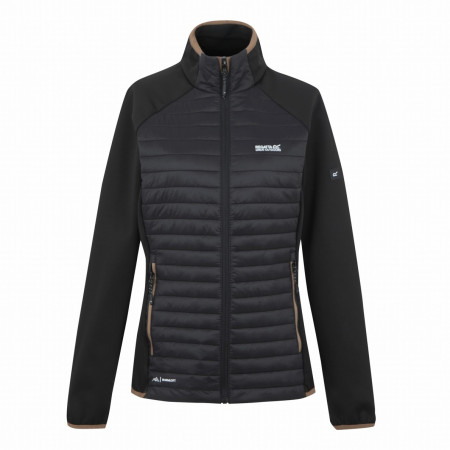 Дамско яке Regatta Women’s Clumber Hybrid черен Black(Mocha)