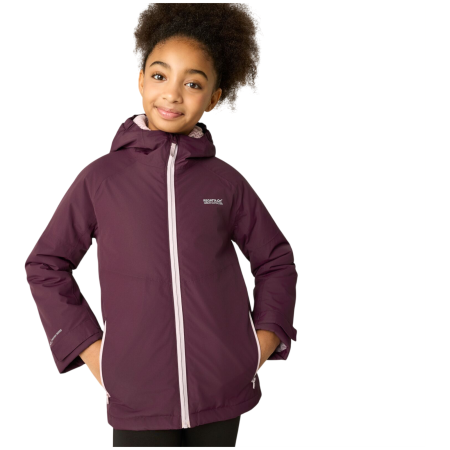 Детско зимно яке Regatta Hillain Warm Lined Fig