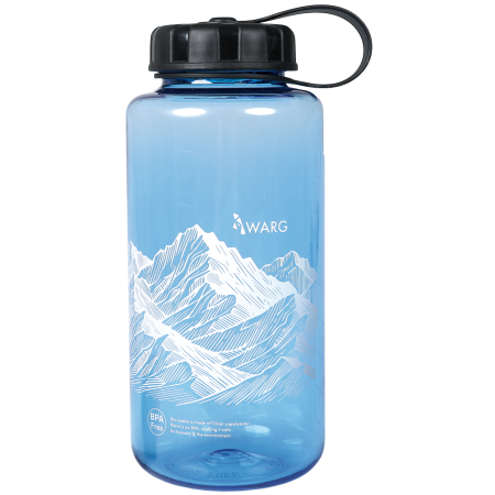 Бутилка Warg Peak Tritan Wide 1L син blue