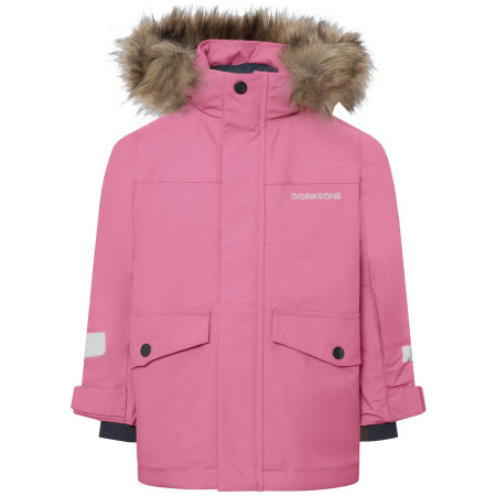 Детско зимно яке Didriksons Bjärven Kids Parka 5 Heather Pink розов Heather Pink