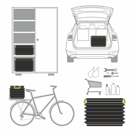 Сгъваема кутия с капак Yolco CP60