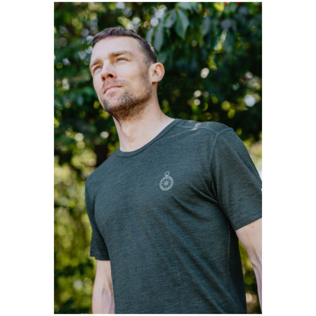 Мъжка тениска Zulu Merino Quest 160 Short Comfy
