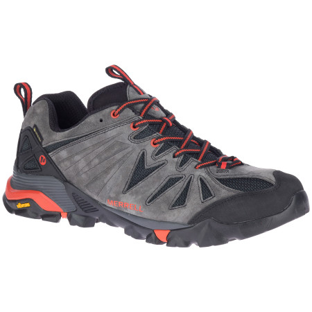 Мъжки туристически обувки Merrell Capra Gore-Tex сив/оранжев Granite/Orange
