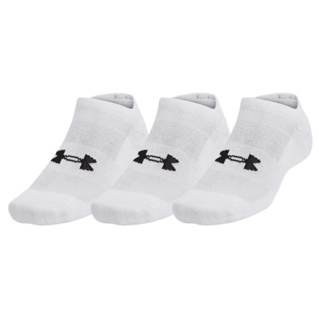 Комплект чорапи Under Armour Unisex Tc 3Pk No Show бял White/White/Black