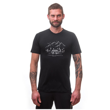 Функционална мъжка тениска Sensor Merino Active Pt Van Life