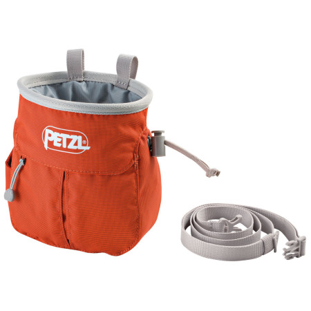Плик за магнезий Petzl Sakapoche червен Red