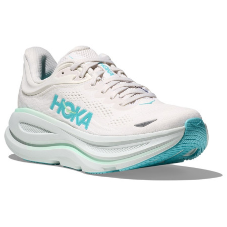 Дамски обувки за бягане Hoka W Bondi 9 бял / син Frost / Cielo Blue