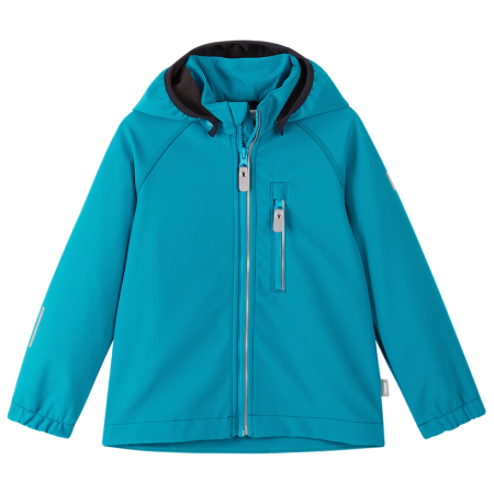 Детско софтшел яке Reima Vantti Aquatic Blue светло син Aquatic Blue