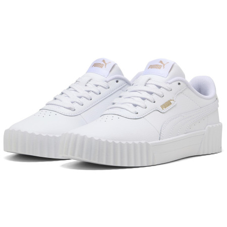 Детски обувки Puma Carina 3.0 Jr White-Gold