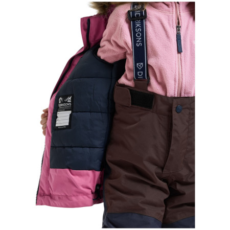 Детско зимно яке Didriksons Bjärven Kids Parka 5 Heather Pink