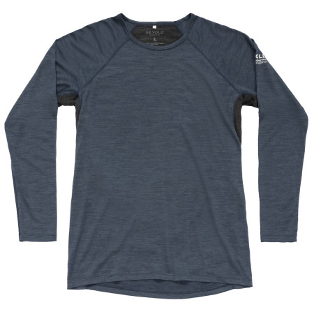 Мъжка термо тениска Devold Endurance Merino 130 Shirt Man тъмно син Night