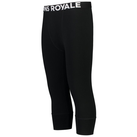Мъжки дълги долни гаши Mons Royale Cascade Merino Flex 200 3/4 Legging черен Black