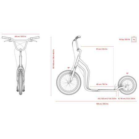 Тротинетка Yedoo City RunRun