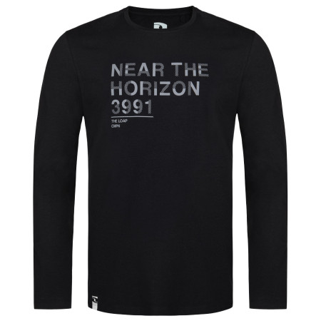 Мъжка тениска Loap Alfons черен