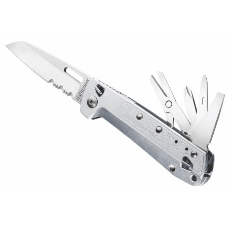 Нож Leatherman Free K4x сребърен Silver